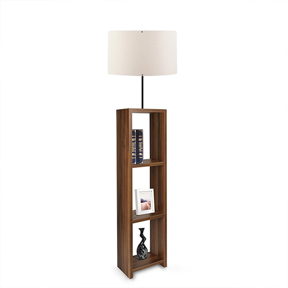 Homing Decorative Floor Lamp with 3-Shelf Storage - Modern Lighting Solutions for Home & Office - view 2