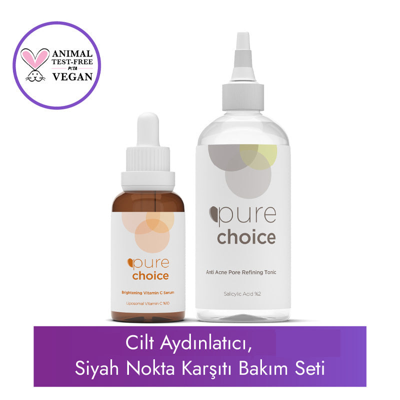 Pure Choice Brightening & Pore Refining Skincare Set 2pc