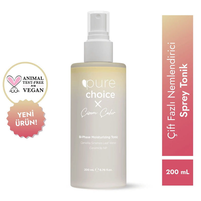 Pure Choice Dual Phase Hydrating Spray Toner with Ceramide 200 ml
