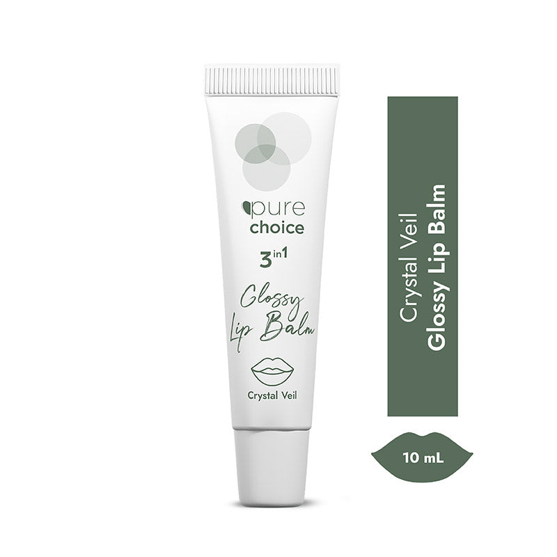 Pure Choice Crystal Veil 3in1 Glossy Lip Balm 10 ml