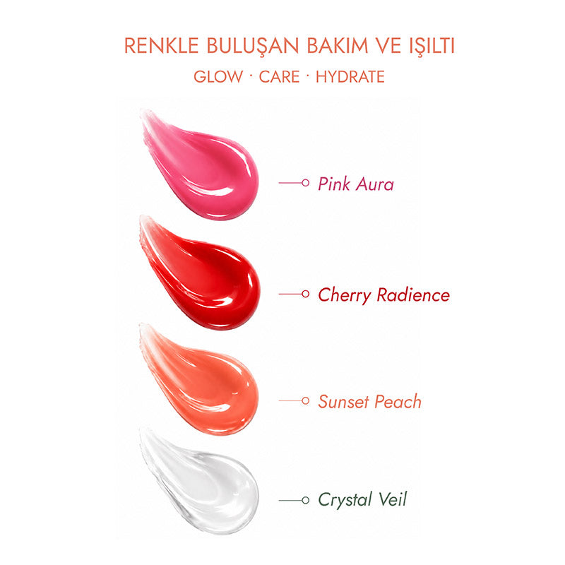 Pure Choice Sunset Peach 3in1 Glossy Lip Balm 10 ml