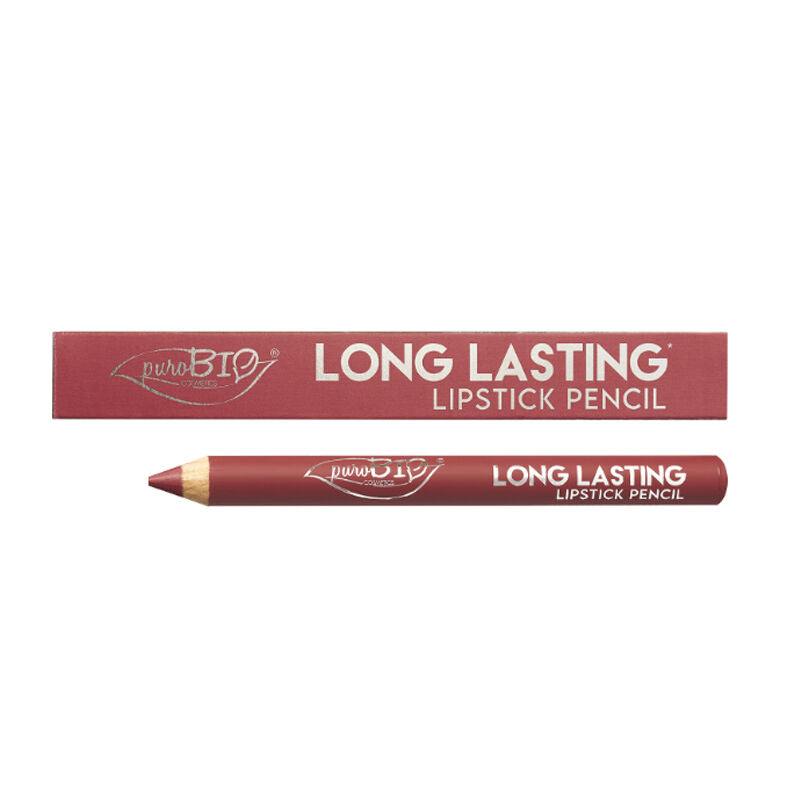 PuroBio Long Lasting Lipstick Pencil in Raspberry 3.0g