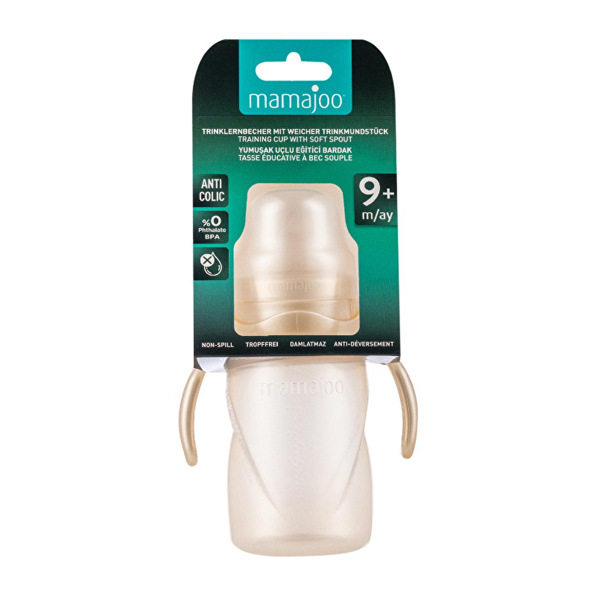 Mamajoo Baby Training Cup - Spill-Proof, Anti-Colic, 9.14 fl oz - BPA-Free, Ergonomic Handle Mamajoo Baby Training Cup - Spill-Proof & Anti-Colic baby training cup, spill-proof cup, anti-colic baby cup, BPA-free baby products, Mamajoo Kulplu Eğitici Bardak, baby feeding, baby products, parenting essentials, baby gifts, newborn supplies, baby care