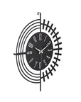 Muyika 41x41cm Metal Modern Wall Clock - Silent Sweep Mechanism, Modern Home Decor - view 7