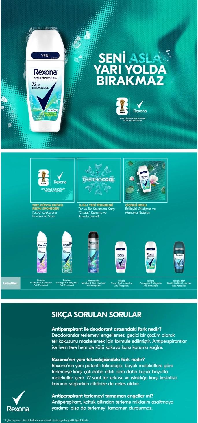 Rexona Thermocool Eucalyptus & Magnolia Roll-On 50 ml