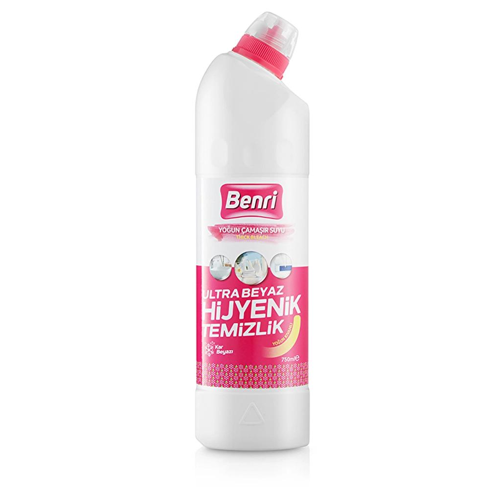 Benri Snow White Intense Bleach for Bright Whites 750ml