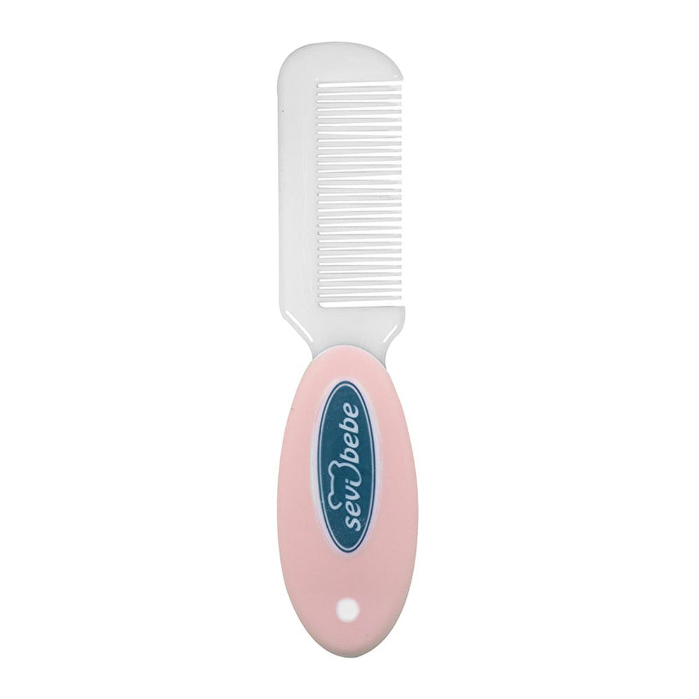 Sevi Bebe Baby Hair Brush and Comb Set - Natural Bristle, Gentle Grooming for Newborns - image 8