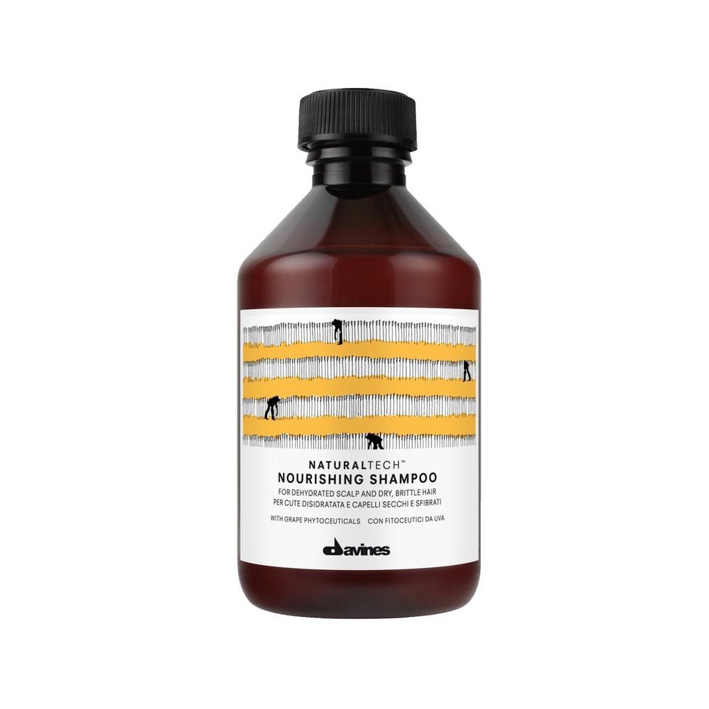 Davines Sulfate-Free Shampoo for Dry, Damaged Hair - Nourishing, Gentle, 8.45 fl oz - Shampoo