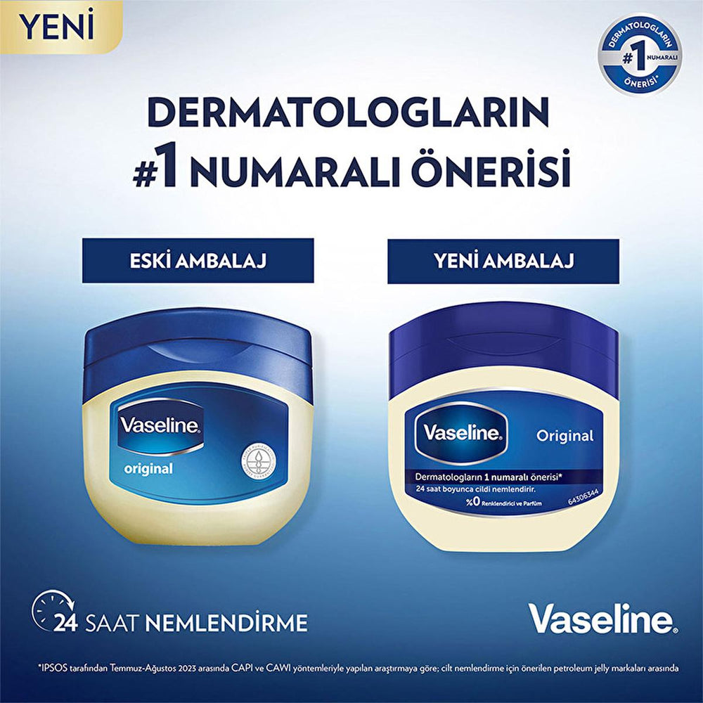 Vaseline Original Moisturizing Jelly - 24 Hour Hydration for Dry Skin, Hypoallergenic & Dermatologist-Recommended Vaseline Original Moisturizing Jelly - Long Lasting Hydration Vaseline Original Moisturizing Jelly, dry skin moisturizer, hypoallergenic moisturizer, dermatologist-recommended, long-lasting hydration, moisturizing jelly, skin care, dry skin relief, sensitive skin, non-comedogenic, 24-hour moisturization