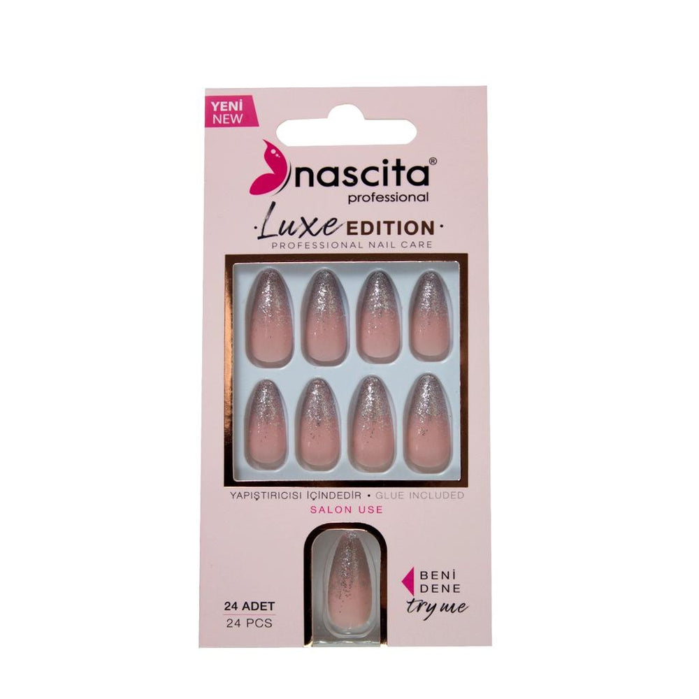 Nascita Cat Eye Effect Press-On Nails S243 24 Pieces