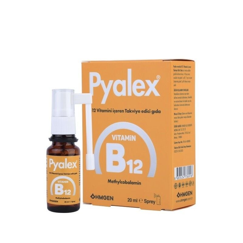 Ufuk Farma Pyalex Vitamin B12 Dietary Supplement Spray 20 ml