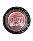 Maybelline Color Tattoo 24H Cream Eyeshadow - Pink Gold: Long Lasting, Water Resistant, Smudge Proof Creamy Eye Color Maybelline Color Tattoo: 24H Pink Gold Cream Eyeshadow cream eyeshadow, long lasting eyeshadow, 24 hour eyeshadow, water resistant eyeshadow, Maybelline Color Tattoo, pink gold eyeshadow, creamy eyeshadow, smudge proof eyeshadow, eyeshadow, eye makeup, long-lasting makeup, vibrant eye color, easy-to-apply eyeshadow, cream-gel formula, intense color, striking colors, creamy texture, water res