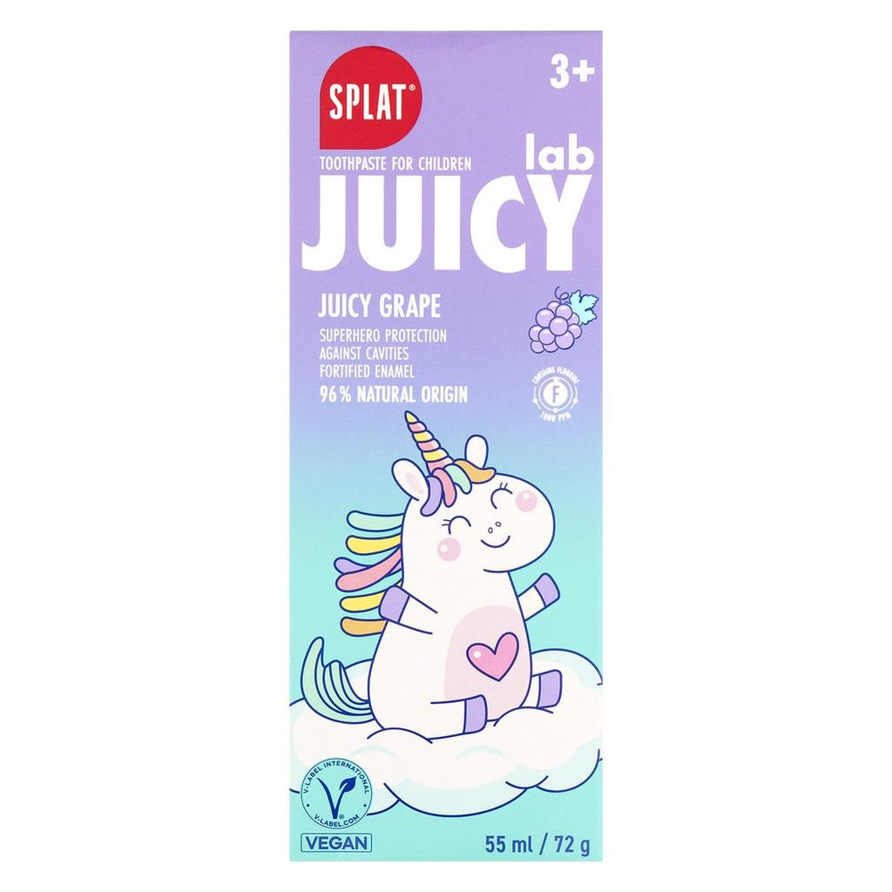 Splat Juicy Lab Grape Kids Toothpaste for Ages 3+ 55 ml