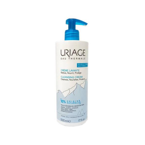 Uriage Creme Lavante: Gentle Cleansing Cream for Sensitive Skin, Face, Body & Hair | Soap-Free, Moisturizing Baby Wash & Hypoallergenic Cleanser Uriage Creme Lavante: Gentle Cleanser for Sensitive Skin cleansing cream, gentle cleanser, sensitive skin cleanser, baby wash, soap-free wash, Uriage Creme Lavante, face body hair cleanser, hypoallergenic cleanser, moisturizing cleanser, cleansing cream for sensitive skin, face wash, body wash, hair wash, shea butter, sunflower seed oil, meadowfoam seed oil, dry sk