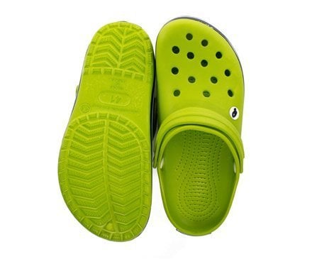 Labor Q-Clogs Pistachio Green Sabo Clogs with Heel Strap Q44