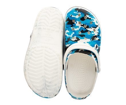 Labor Q-Clogs Blue Camouflage Sabo Clogs Ortopedic Comfort 1 Pair