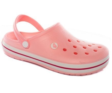 Labor Q-Clogs Powder Pink Sabo Clogs for All-Day Comfort