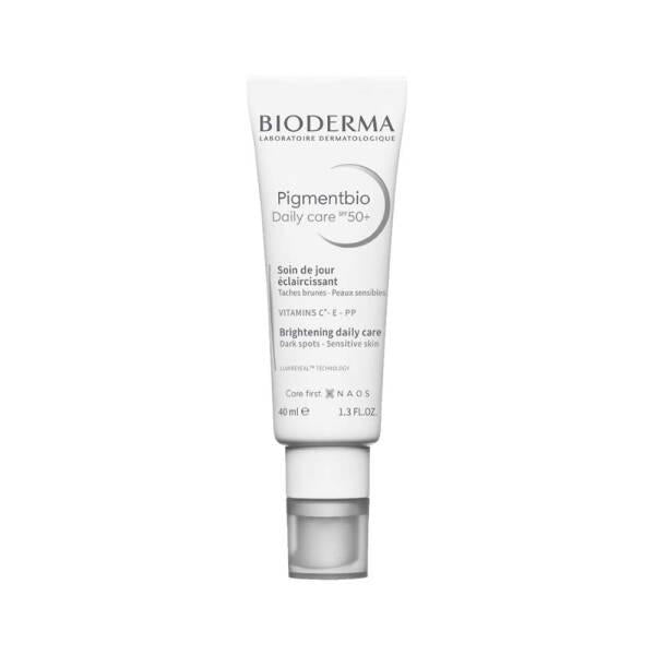 Bioderma Daily Care Moisturizer with SPF50+ - Sensitive Skin Hyperpigmentation Treatment & Antioxidant Skincare - Face Cream