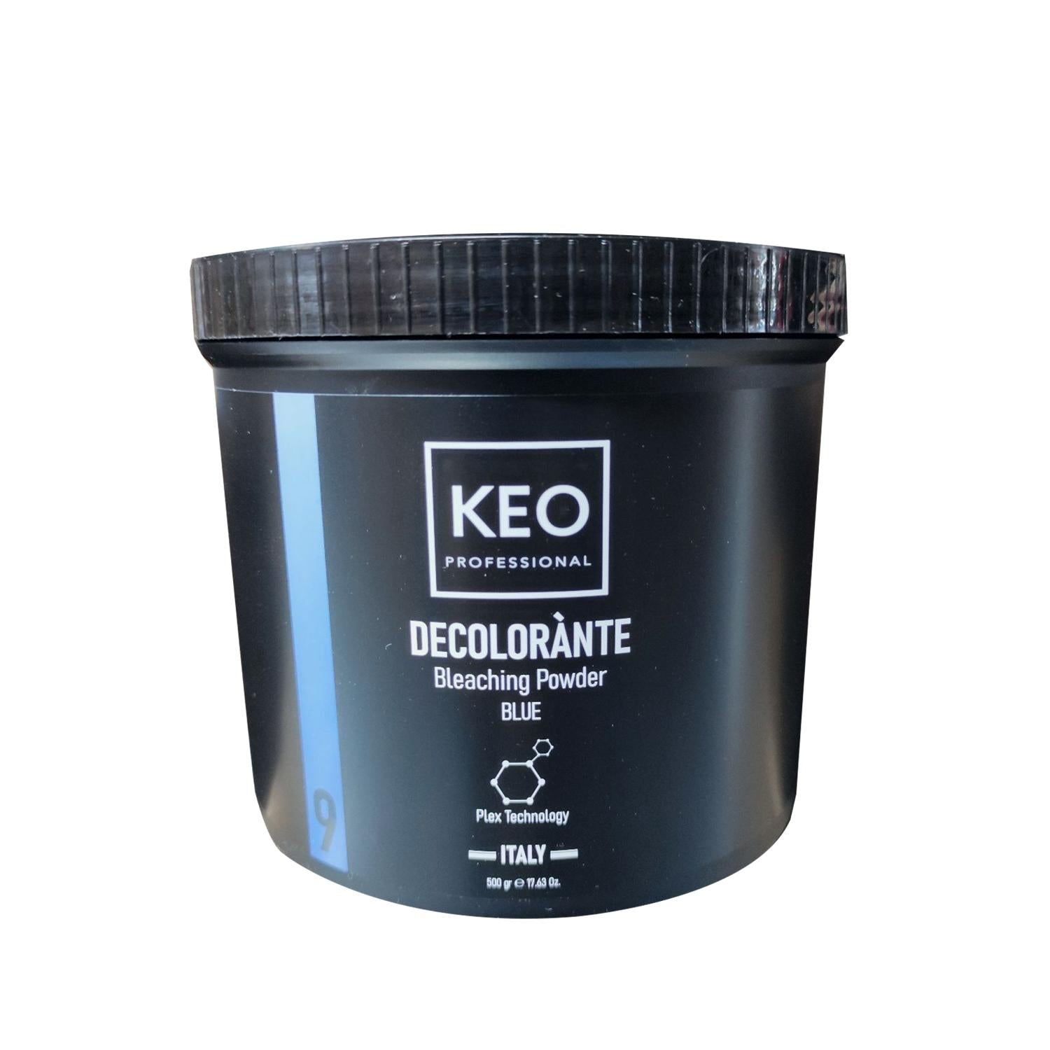 Keo Professional Hair Bleach Powder - 9 Ton Blue Non-Dusting 500g for Professional Hairstylists Keo Professional 9 Ton Blue Hair Bleach Powder hair bleach powder, professional hair bleach, non-dusting bleach powder, 9 ton blue bleach, Keo Professional Decolorante, hair lightening products, professional hairstylist supplies, non-dusting hair bleach, blue toning bleach, hair care products, bleach for highlights, professional hair care