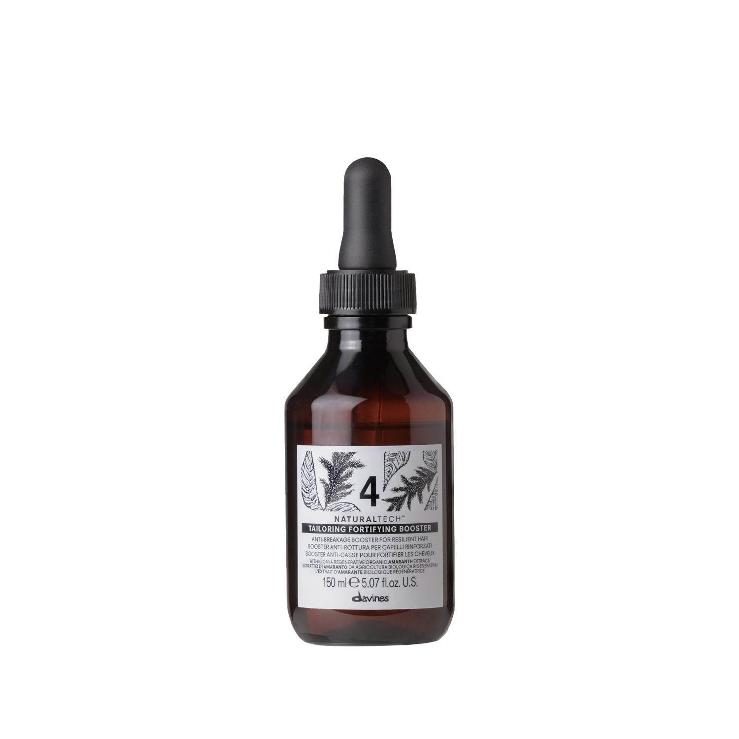 Davines NaturalTech Tailoring Booster 4 Fortifying Hair Care - Strengthens & Nourishes Damaged Hair, 5.07 fl oz Davines NaturalTech Fortifying Hair Treatment - 5.07 fl oz hair fortifying treatment, natural hair care, Davines NaturalTech, hair strengthening product, organic hair treatment, hair care, natural ingredients, damaged hair, fragile hair, hair nourishment, strengthening treatment, eco-friendly hair care, Davines products