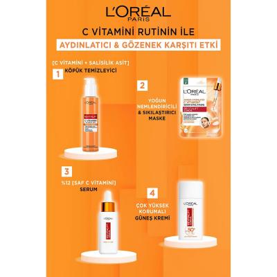 loreal paris revitalift cleanser 150 ml, loreal paris revitalift cleansing gel, vitamin c salicylic acid cleanser L'Oreal Paris Revitalift Cleanser - Vitamin C & Salicylic Acid | 150 ml L'Oreal Paris Revitalift Cleanser with Vitamin C - 150 ml loreal-paris, revitalift-cleanser, vitamin-c, salicylic-acid, cleansing-gel, skincare, beauty, women, teenagers, ai-generated