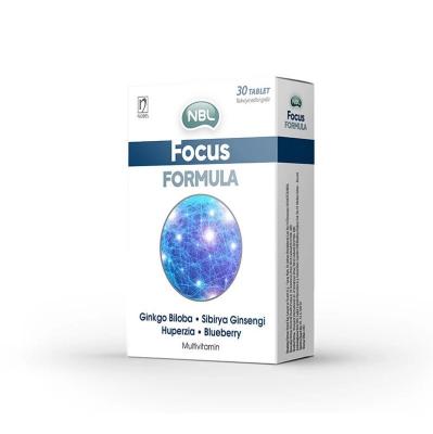 NBL Focus Formula Cognitive Support Supplement - Enhances Mental Clarity & Focus with Ginkgo Biloba, Gotu Kola & Siberian Ginseng - 30 Tablets NBL Focus Formula - Cognitive Support Supplement NBL Focus Formula, Cognitive Support Supplement, Ginkgo Biloba, Gotu Kola, Siberian Ginseng, Huperzine, Blueberry Supplement, Mental Clarity, Focus Enhancement, Natural Cognitive Support, Dietary Supplement, Brain Health, Memory Support, Concentration Improvement, Mental Performance, Adults Seeking Cognitive Enhancemen