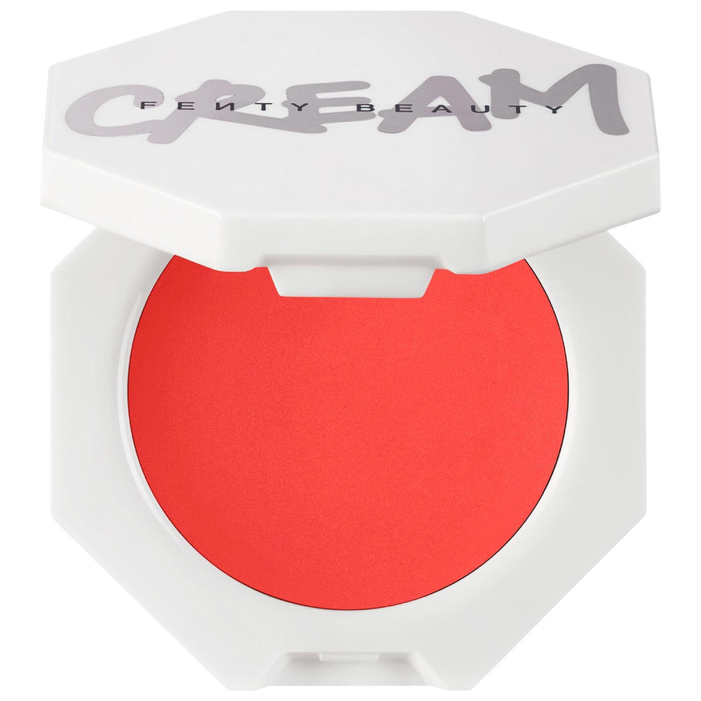 Fenty Beauty Cheeks Out: Lightweight Cream Blush for Natural, Buildable Color - Vegan & Cruelty-Free, Sweat-Resistant Fenty Beauty Cream Blush: Vegan, Sheer & Natural Color cream blush, vegan blush, cruelty-free blush, sheer blush, buildable blush, sweat-resistant blush, natural makeup, Rihanna makeup, lightweight blush, non-greasy blush, blush, makeup, cheek makeup, vegan beauty, cruelty-free beauty, long-lasting blush, easy to use blush, youthful glow, natural look, gifts for her, makeup for women, builda