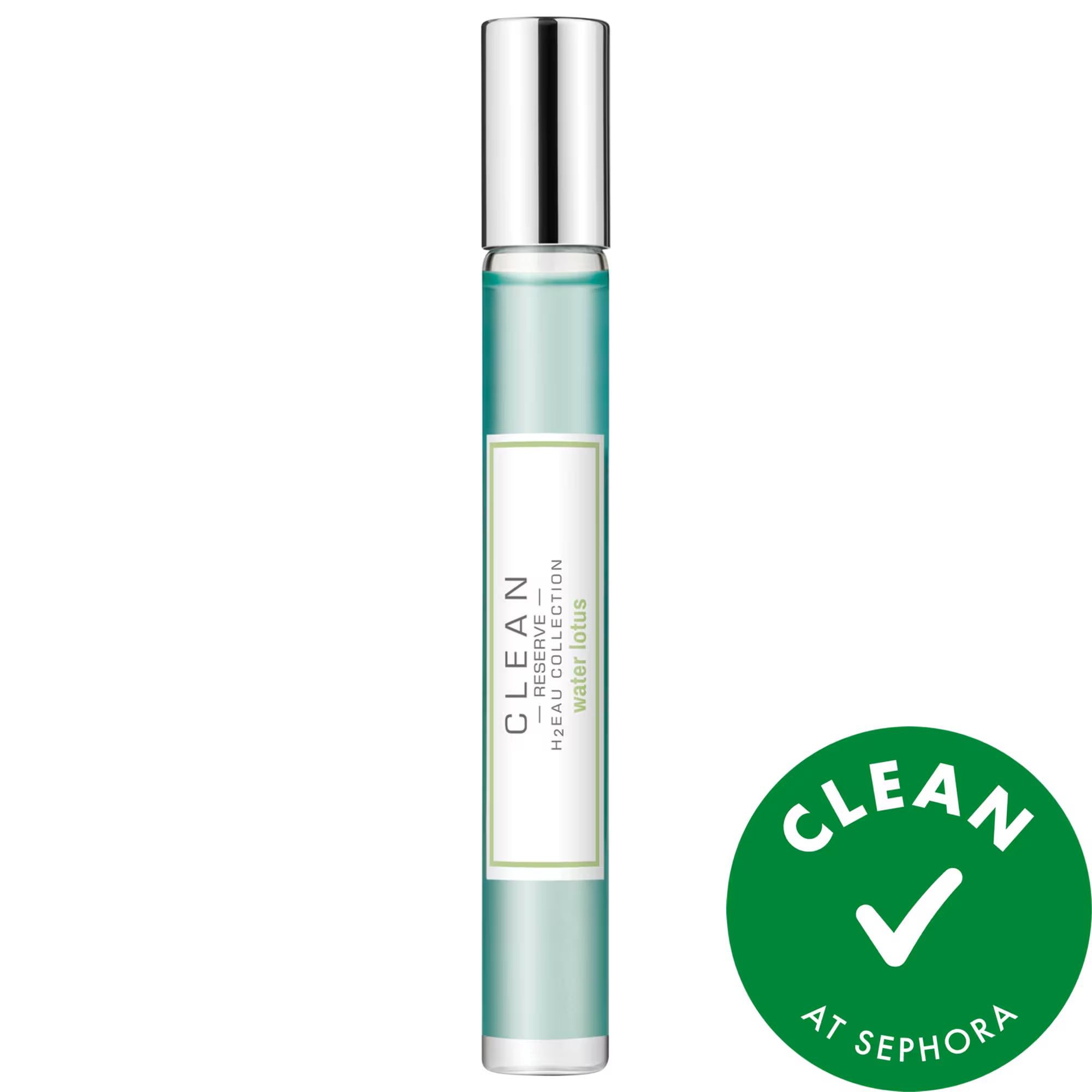 CLEAN RESERVE H2Eau Water Lotus Eau de Parfum Rollerball - Eco-Friendly, Vegan, Cruelty-Free Fragrance CLEAN RESERVE H2Eau Eau de Parfum Rollerball - Eco-Friendly & Vegan eco-friendly perfume, sustainable fragrance, water-based eau de parfum, cruelty-free cosmetics, vegan perfume rollerball, florals fragrance, fruity floral scent, recyclable packaging, biodegradable packaging, gentle fragrance, hydrating perfume, clean reserve h2eau, eau de parfum rollerball, women's fragrance, long-lasting scent, travel si
