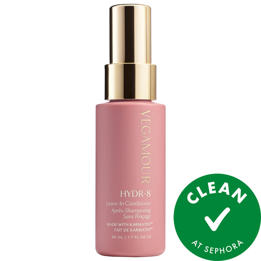 HYDR-8 Mini Leave-In Conditioner: Detangles, Reduces Frizz, Heat Protectant - Vegan & Silicone-Free for Hydrated, Smooth Hair Up to 72 Hours! HYDR-8 Leave-In: Frizz-Free, Heat Protectant, Vegan Conditioner Leave-in conditioner, Frizz reducing conditioner, Heat protectant for hair, Vegan hair conditioner, Silicone-free conditioner, Hydrating leave in treatment, Detangling leave-in spray, Hair conditioner for dry hair, Hair conditioner for frizzy hair, Karmatin hair treatment, vegan conditioner, silicone free