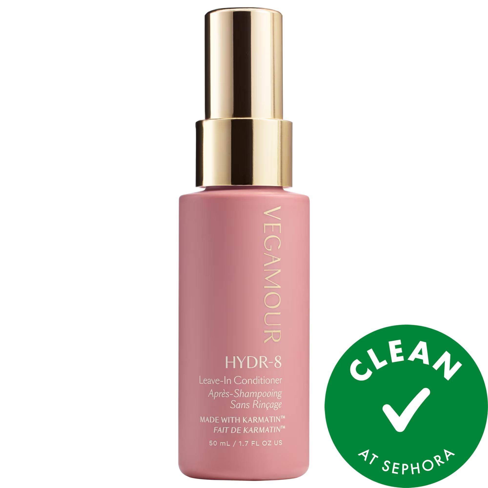 HYDR-8 Mini Leave-In Conditioner: Detangles, Reduces Frizz, Heat Protectant - Vegan &amp; Silicone-Free for Hydrated, Smooth Hair Up to 72 Hours! HYDR-8 Leave-In: Frizz-Free, Heat Protectant, Vegan Conditioner Leave-in conditioner, Frizz reducing conditioner, Heat protectant for hair, Vegan hair conditioner, Silicone-free conditioner, Hydrating leave in treatment, Detangling leave-in spray, Hair conditioner for dry hair, Hair conditioner for frizzy hair, Karmatin hair treatment, vegan conditioner, silicone free