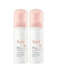 Avene Gentle Face Cleansing Mousse -  Sensitive & Normal to Combination Skin - Removes Makeup, Dirt & Oil - Avene Thermal Water - 5.07 fl oz (Dual Pack) Avene Cleansing Mousse: Gentle Face Wash for Sensitive Skin Avene cleansing mousse, face cleansing foam, gentle facial cleanser, makeup removing cleanser, normal combination skin cleanser, sensitive skin cleanser, Avene thermal water cleanser, face wash for sensitive skin, cleansing mousse for face, non-drying facial cleanser, facial cleanser, makeup remove