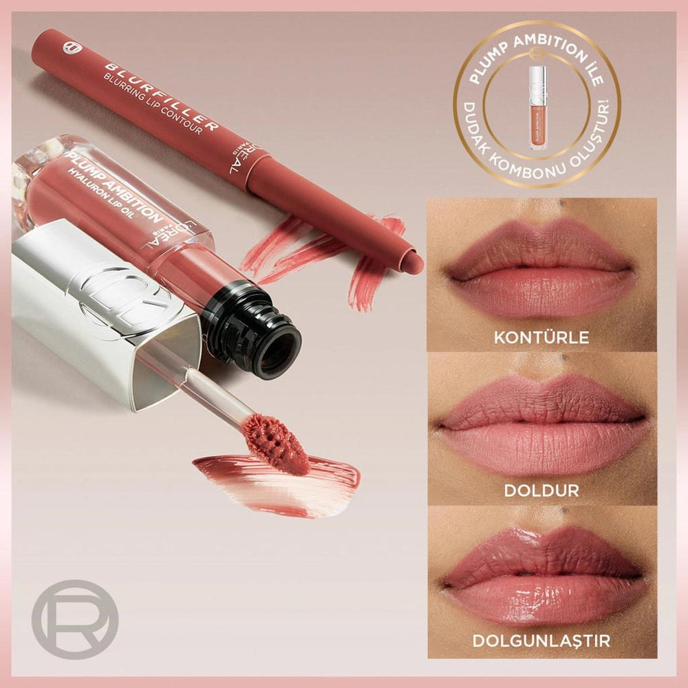L'Oreal Paris Blurfiller Lip Liner 530 Bordeaux Bisous