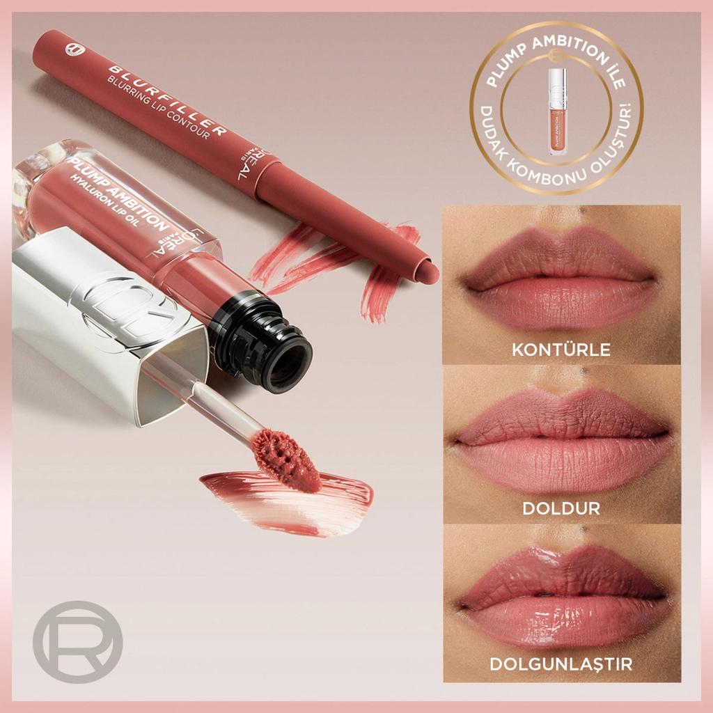 L'Oreal Paris Blurfiller Lip Liner 530 Bordeaux Bisous