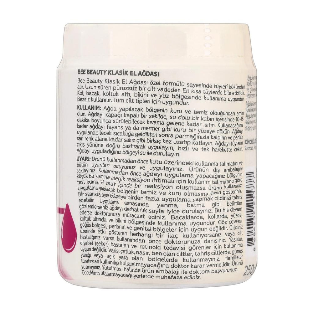 Bee Beauty Classic Peel-Off Wax for Smooth Skin 250g