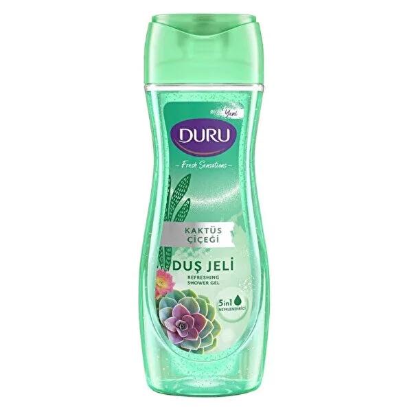 Duru Fresh Sensations Cactus Shower Gel - Moisturizing, Recyclable Packaging, Dermatologically Tested - 15.22 fl oz Duru Cactus Shower Gel - Moisturizing & Eco-Friendly shower gel, moisturizing shower gel, cactus scent shower gel, recyclable packaging shower products, dermatologically tested shower gel, hydrating shower gel, Duru, eco-friendly shower gel, gentle shower gel, refreshing shower gel, sustainable shower products