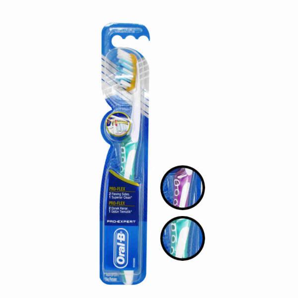 Oral-B Pro-Flex Soft Manual Toothbrush - Gentle Oral Care for Sensitive Teeth and Gums - Toothpaste