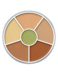 Kryolan Concealer Circle 6-Color Palette 40g