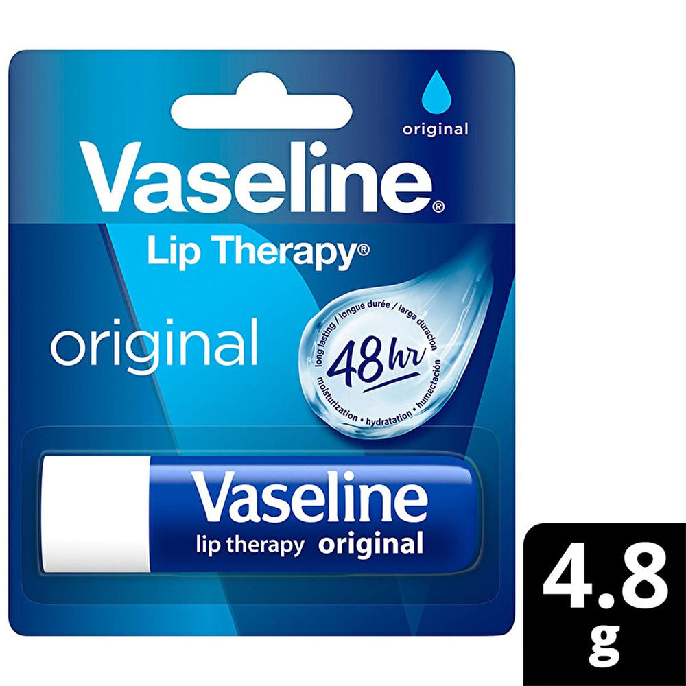 Vaseline Lip Therapy Original Lip Care Balm - 48 Hour Moisturizing Relief for Dry, Chapped Lips - Long Lasting - view 9