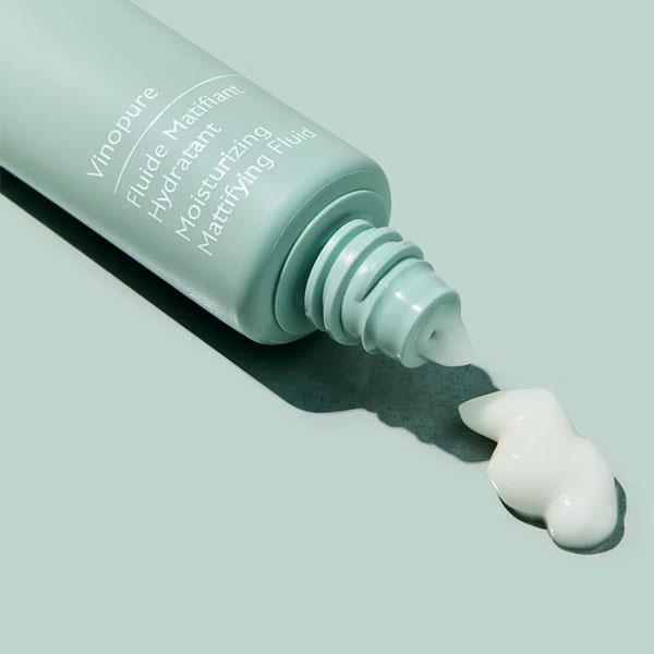 Caudalie Vinopure Mattifying Fluid - Natural Vegan Skincare for Acne-Prone Oily Skin, 1.35 fl oz - view 2