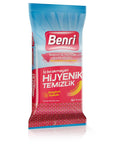 Benri Bath & Kitchen Hygiene Wipes 50 Count