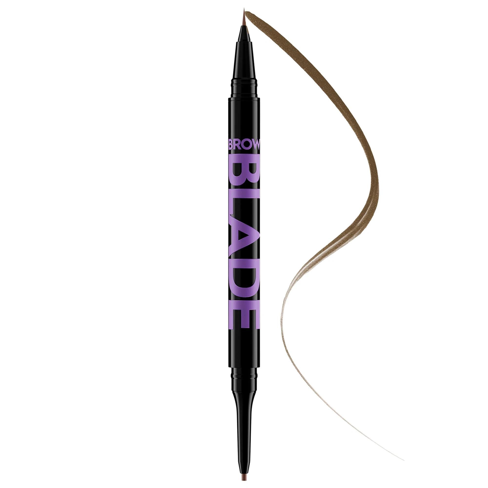 Brow Blade 2-in-1 Eyebrow Pen + Waterproof Pencil - Long-Lasting, Microblade Precision, Cruelty-Free Brow Blade 2-in-1 Eyebrow Pen - Long-Lasting & Cruelty-Free eyebrow pencil, waterproof eyebrow, microblade eyebrow, cruelty-free cosmetics, long-lasting brow product, 2-in-1 makeup, brow definition, makeup for sensitive skin, natural brow look, beauty essentials, cosmetic pencils, brow shaping tool