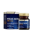 Nutraxin Folic Acid 400 mcg Dietary Supplement - 100 Tablets, Vegan & Allergen-Free - image 5