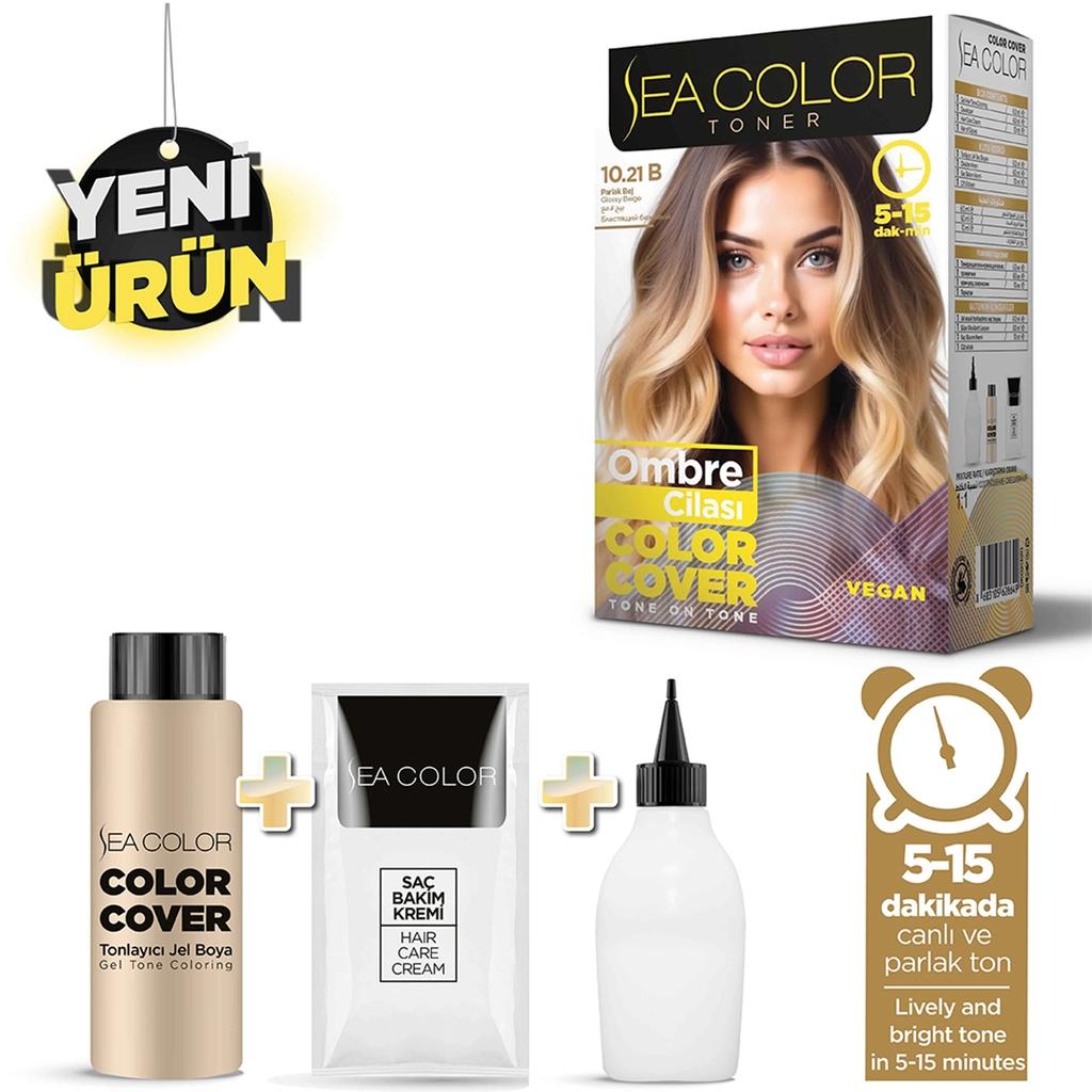 Sea Color Toner Ombre Gloss 10.21B Bright Beige