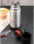 Cooker Stainless Steel Thermos 300ml - Keeps Drinks Hot/Cold for 24 Hours, Double-Walled Insulated Flask Cooker 300ml Stainless Steel Thermos - 24 Hour Temperature Control stainless steel thermos, insulated flask, double-walled thermos, portable beverage container, thermal mug, outdoor gear, eco-friendly products, office essentials, camping accessories, hiking gear