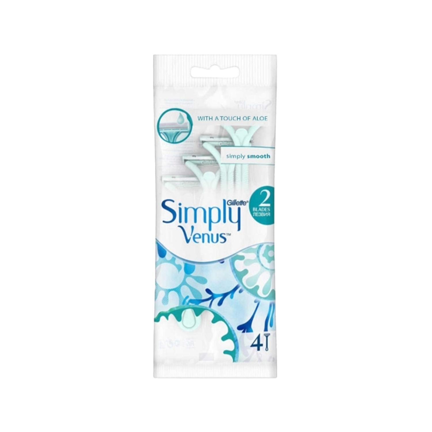 Gillette Venus Women's Disposable Razors - Pack of 4 | Convenient & Hygienic Shaving for Women Gillette Venus Disposable Razors for Women - Pack of 4 Women's disposable razors, Gillette Venus razors, Female shaving products, Disposable shaving razors for women, Personal grooming products, Women's razors, Shaving essentials, Gillette Venus Simply 2, Convenient shaving, Hygienic shaving, Travel razors, Everyday shaving solutions, Gift ideas for women