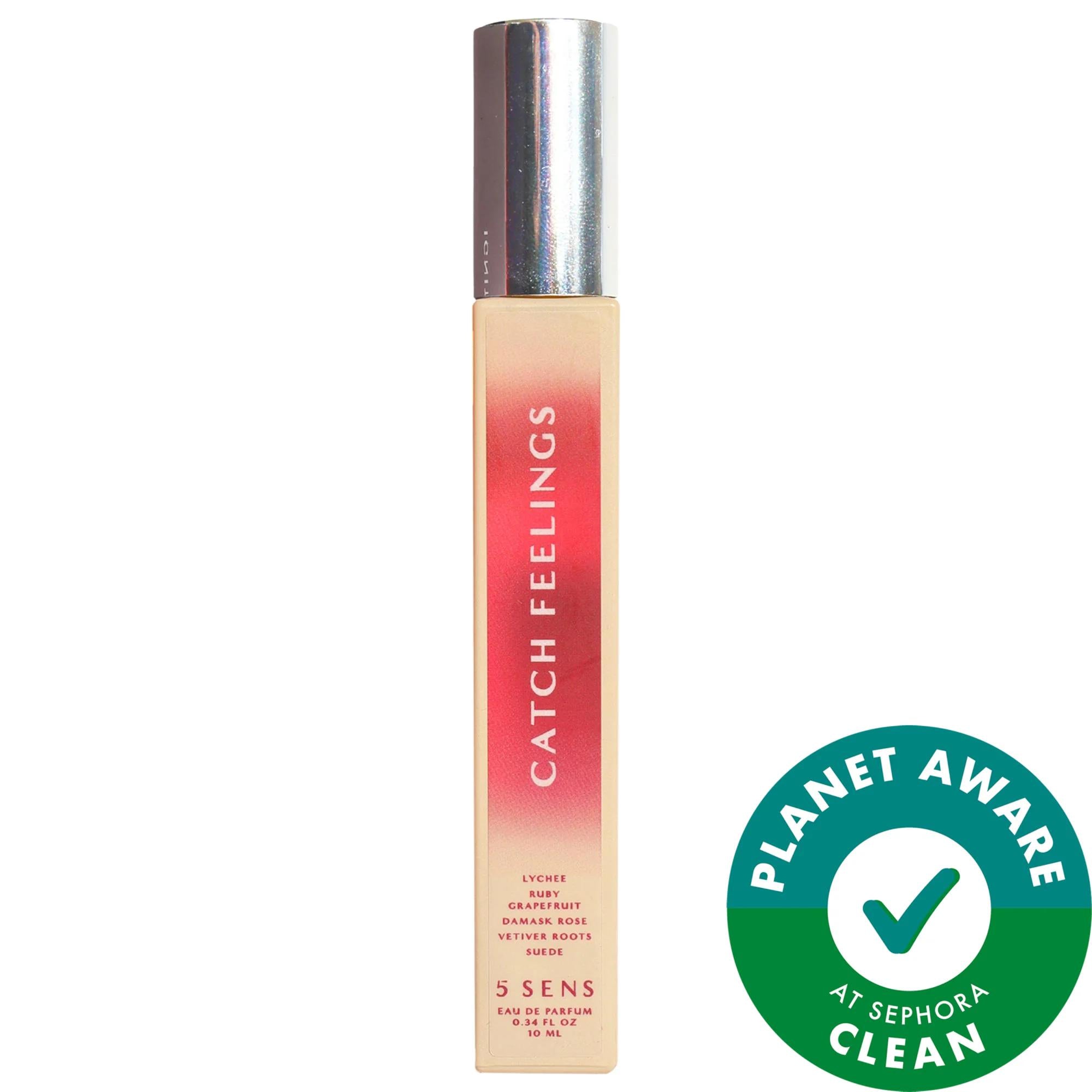 Catch Feelings Eau de Parfum Travel Spray - Romantic & Sustainable Fragrance for Women Catch Feelings Eau de Parfum - Romantic & Sustainable Fragrance Eau de Parfum Travel Spray, Warm & Spicy fragrance, Sustainable beauty products, Clean beauty, Romantic fragrances for women, Fragrance for women, Travel size perfume, Sustainable fragrance, Women's perfume, Catch Feelings, Perfume for the modern woman, Eco-friendly beauty products