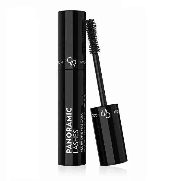 Golden Rose Panoramic Lashes Mascara: Volumizing, Lengthening & Defining for Dramatic, Long-Lasting, Non-Clumping Lashes Golden Rose Mascara: Volumizing, Lengthening, Defining Lashes mascara, volumizing mascara, lengthening mascara, defining mascara, curling mascara, hourglass brush mascara, non-clumping mascara, long lasting mascara, fiber brush mascara, panoramic lashes mascara, eye makeup, lash enhancement, volume, length, definition, curl, non-clumping, long-lasting, fiber brush, hourglass brush, dramat