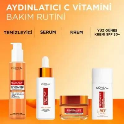 Loreal Paris Revitalift Vitamin C Face Cream - Anti-Aging, Brightening, and Moisturizing Face Cream for Aging Skin, 1.69 fl oz Loreal Paris Revitalift Vitamin C Cream - Anti-Aging & Brightening Loreal Paris Revitalift, Vitamin C Face Cream, Anti-aging skincare, Brightening face cream, Pore smoothing cream, Face moisturizer, Anti-aging cream, Skincare for aging skin, Vitamin C skincare, Brightening skincare, Moisturizing face cream, Hyperpigmentation treatment, Fine lines and wrinkles reduction, Skin elastic