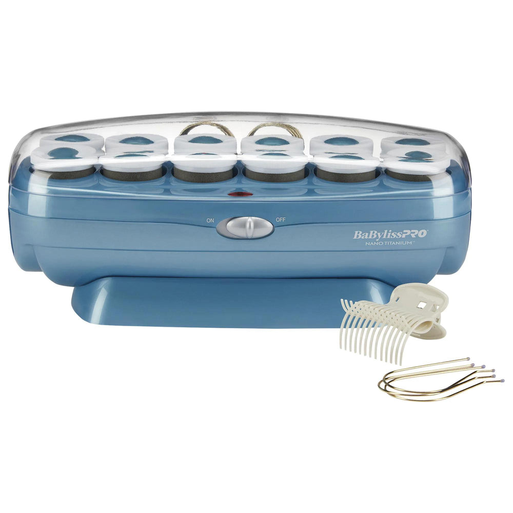 Nano Titanium Professional 12 Jumbo Hair Roller Set - Salon-Quality Curls, Anti-Frizz, Gentle Far-Infrared Heat Nano Titanium 12 Jumbo Hair Roller Set - Salon Curls at Home hair rollers, nano titanium hair rollers, jumbo hair curlers, far-infrared heat styling, curl-enhancing hair tools, anti-frizz hair products, salon-quality hair styling, hair styling tools, professional hair care, bouncy curls, smooth waves, frizz reduction, hair care routine, styling kit, nano titanium technology