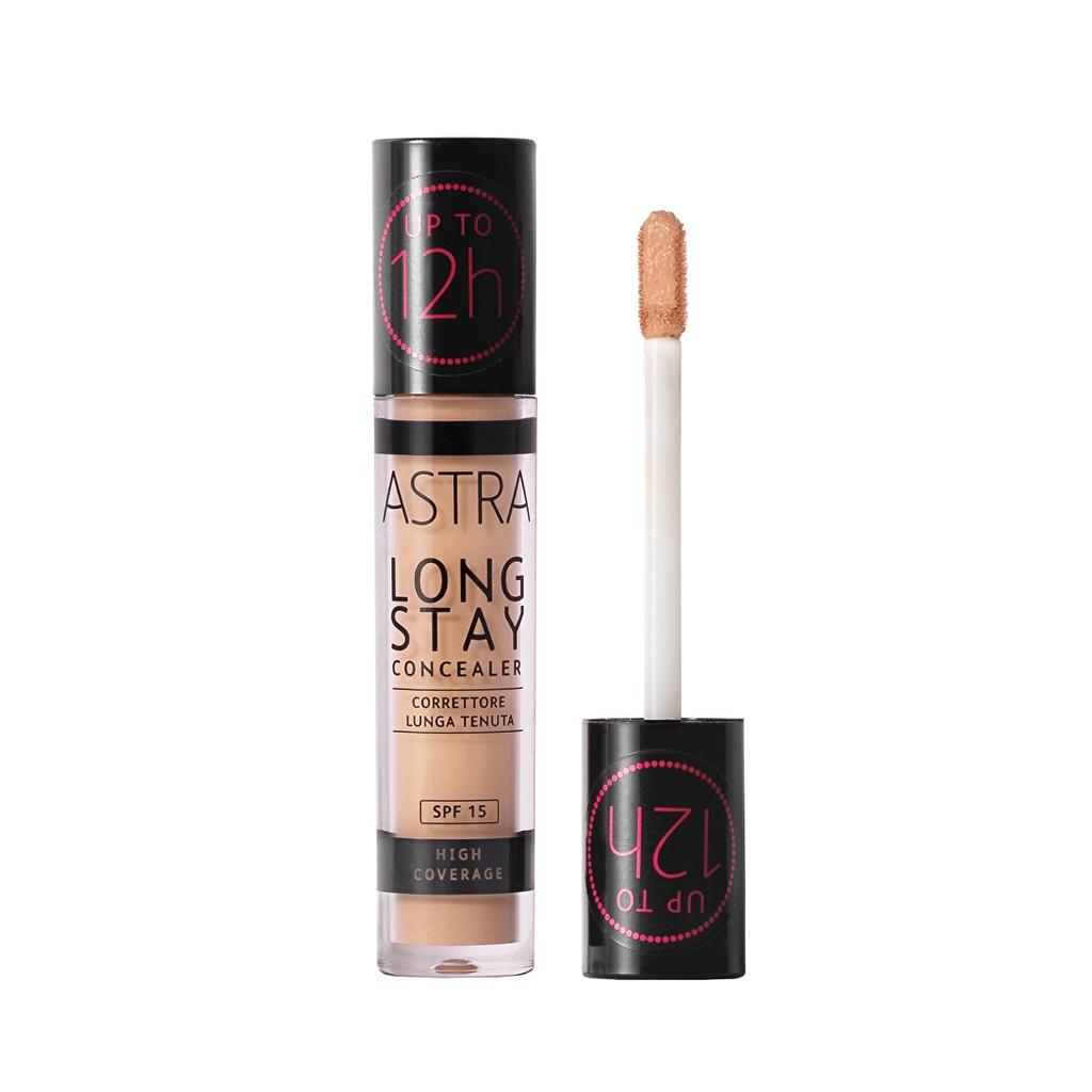 Astra Long Stay Concealer 004W Sand for Smooth Coverage